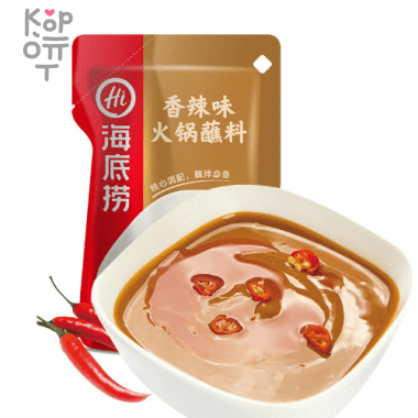 Haidilao hotpot dipping sauce weidie Spicy sesame sauce - Оригинальный кунжутный соус со вкусом кунжута, острый, 120гр. &mdash; Корейские товары для всей семьи(КорОпт)