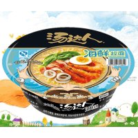 Лапша быстрого приготовления Uni-Tang Seafood ramen морской коктейль, 120гр.