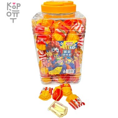 Маршмеллоу MianMianzi tablets - Зефир Звездный попкорн — Корейские товары для всей семьи(КорОпт)