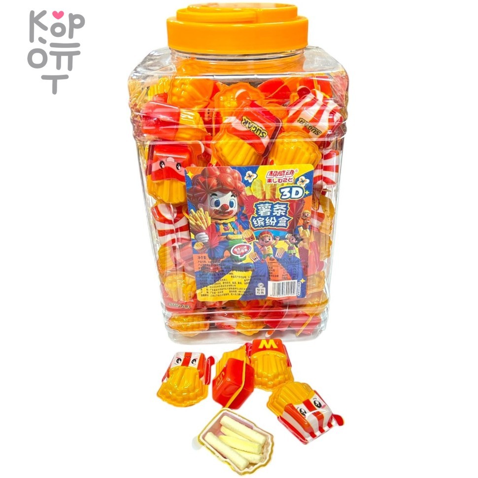 Маршмеллоу MianMianzi tablets - Зефир Звездный попкорн, купить с доставкой на дом фото 1 — Корейские товары для всей семьи(КорОпт)