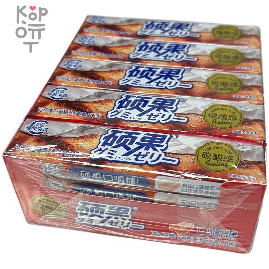 Жевательная конфета Huanfu - Планета фруктов со вкусом Колы, купить с доставкой на дом фото 1 &mdash; Корейские товары для всей семьи(КорОпт)