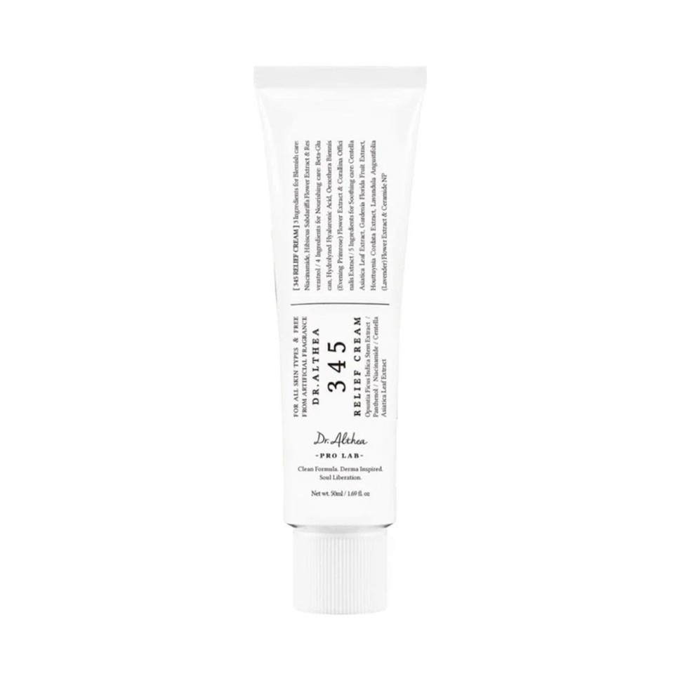 345 Relief Cream — Успокаивающий крем с ресвератролом, 50 мл
