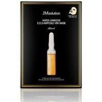 JMsolution Water Luminous S.O.S Ampoule Vita Mask Black - Ультратонкая тканевая маска с витаминным комплексом 30 мл