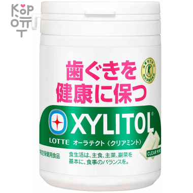 Lotte Резинка жевательная Xylitol Oratect чистая мята, 125гр. &mdash; Корейские товары для всей семьи(КорОпт)
