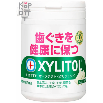 Lotte Резинка жевательная Xylitol Oratect чистая мята, 125гр.