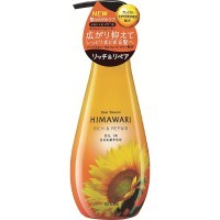 Kracie Dear Beaute Шампунь для поврежденных волос с растительным комплексом Himawari Premium EX