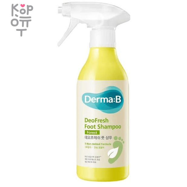 DERMA:B Deo Fresh Foot Shampoo - Антибактериальный шампунь для стоп 400мл.