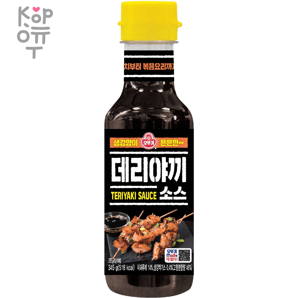 Ottogi Teriyaki Sauce - Соус терияки 345гр., купить с доставкой на дом фото 1 &mdash; Корейские товары для всей семьи(КорОпт)