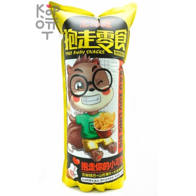 Чипсы в Гигантской упаковке Bao Take Away Snacks - Хрустящий картофель с пряным вкусом, 258гр.