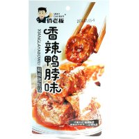 Снэк QiaoLaoBan с пряным вкусом утиной шеи, 20гр.
