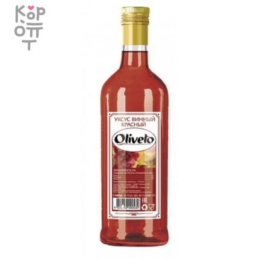 Уксус винный красный 6%, стекло, Oliveto, 1л. — Корейские товары для всей семьи(КорОпт)