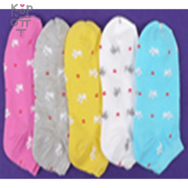 Носки женские с собачкой, Корея, Размер 36-37 — Корейские товары для всей семьи(КорОпт)