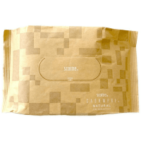 Crecia Scottie Cashmere Natural - Кашемировые двухслойные бумажные салфетки, в крафтовой упаковке 50шт.