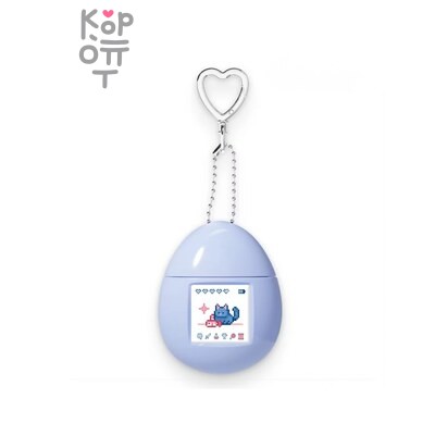 Mumchit Perfume Keyring Hand Cream Ocean Blue — Крем, для рук Парфюмированный"Океанский бриз" ввиде брелка Тамагочи, 50 г