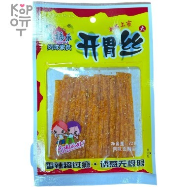 Снэк Dafule Foods 72гр., Серия закусок - Пряный и офигенный со вкусом бараньих ребрышек — Корейские товары для всей семьи(КорОпт)