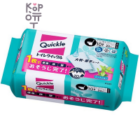 Kao Quickle Wiper - Антибактериальные салфетки для туалета, 28 шт