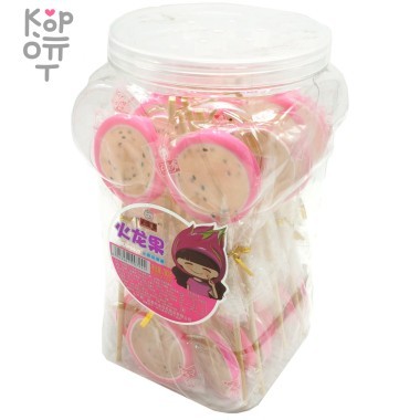 Фруктовый леденец HuO Сочный Питайя(Dragon fruit) на палочке — Корейские товары для всей семьи(КорОпт)