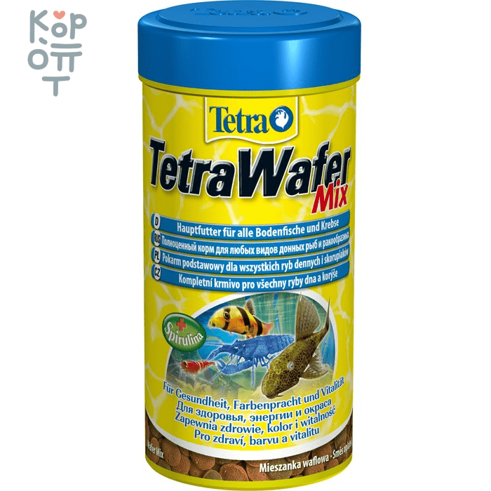 TetraWaferMix корм-чипсы для всех донных рыб 100 мл, купить с доставкой на дом фото 1 — Корейские товары для всей семьи(КорОпт)