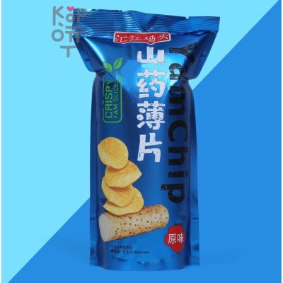 Чипсы Yinai family Yam Crispy Chips, Оригинал, 33гр.