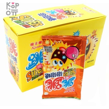 Жевательная резинка Шипучка Взрывашка Kantree с фруктовым вкусом — Корейские товары для всей семьи(КорОпт)