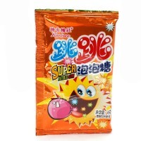 Жевательная резинка Шипучка Взрывашка Kantree с фруктовым вкусом