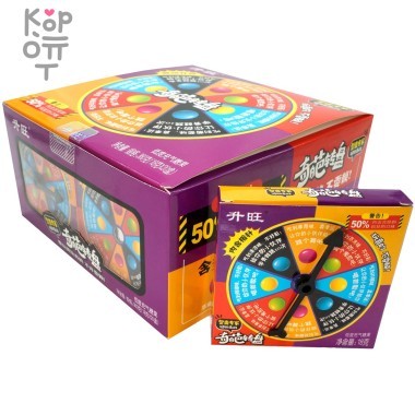 Конфеты жевательные с игрой-рулеткой Shengwang — Корейские товары для всей семьи(КорОпт)