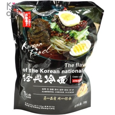 Лапша Classic cold noodle - Корейская холодная лапша кукси, 390гр. — Корейские товары для всей семьи(КорОпт)