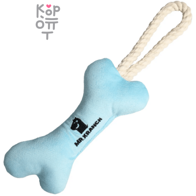Mr.Kranch Игрушка Косточка с канатом для собак мелких и средних пород  31х9х4см.
