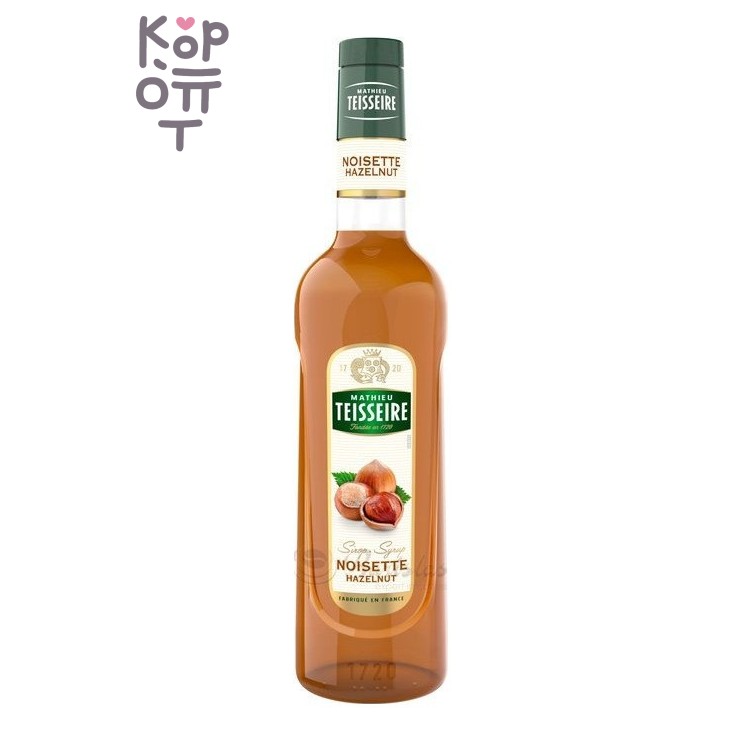 Teisseire — Hazelnut Syrup — Сироп «Фундук», 1 л