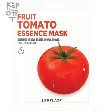Lebelage Fruit Essence Mask Pack - Тканевая маска для лица 25гр. &mdash; Корейские товары для всей семьи(КорОпт)