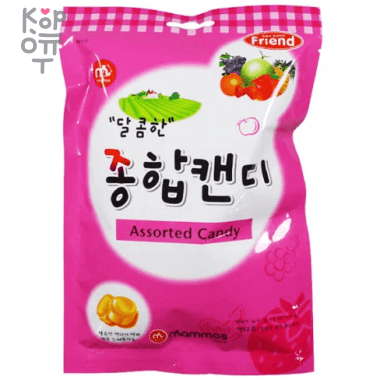 Mammos Assorted Candy - Карамель ассорти, 80гр. — Корейские товары для всей семьи(КорОпт)
