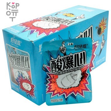 Кислые жевательные конфеты HaoLyYuan со вкусом Йогурта — Корейские товары для всей семьи(КорОпт)