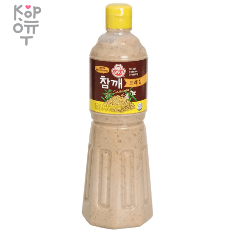 Ottogi Sesame Dressing - Соус Кунжутный 1040гр., купить с доставкой на дом фото 1 — Корейские товары для всей семьи(КорОпт)