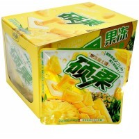 Жевательные конфеты Fruit Jelly с натуральным соком и вкусом Ананаса