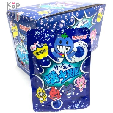 Карамель шипучка взрывашка Jump in the Mouth со вкусом Винограда — Корейские товары для всей семьи(КорОпт)