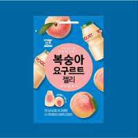 Seoju Peach Yogurt Gummy Jelly - Мармелад со вкусом персикового Йогурта, 50 г