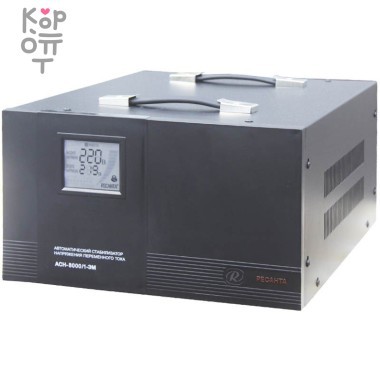 Стабилизатор напряжения Ресанта АСН-8000/1-ЭМ — Корейские товары для всей семьи(КорОпт)