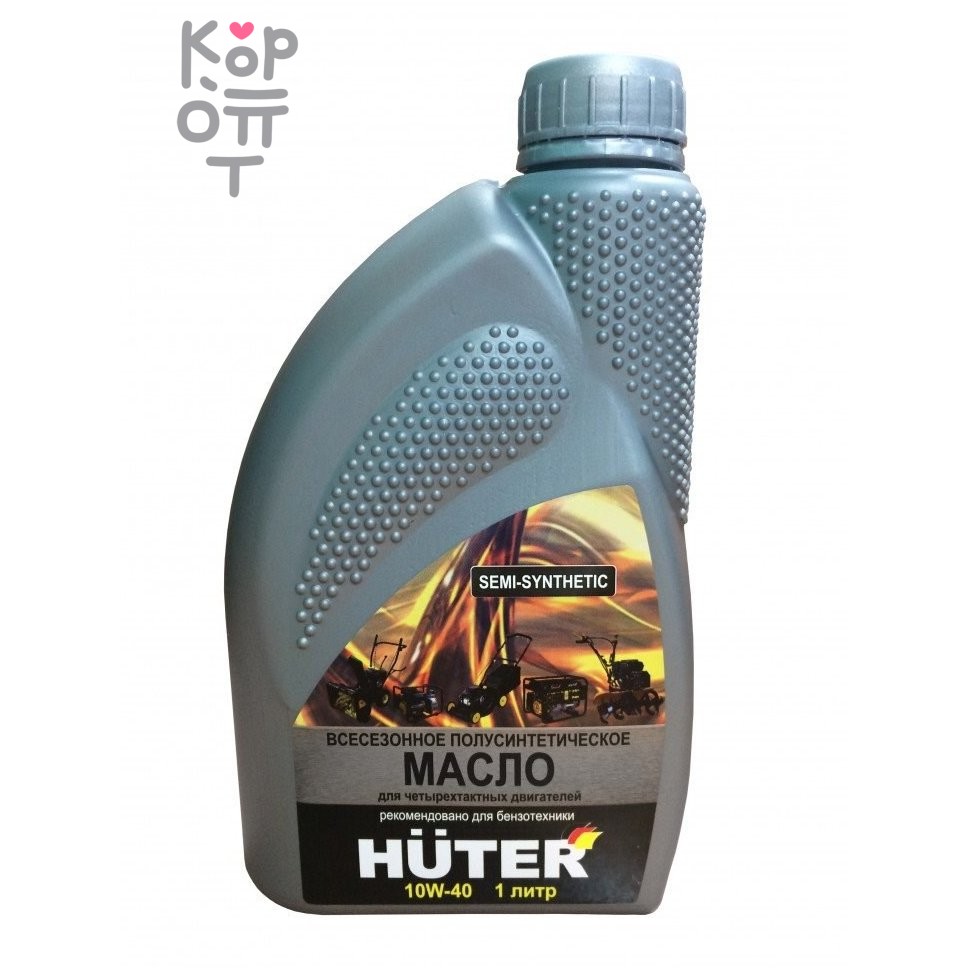 Масло моторное полусинтетическое для четырехтактных двигателей Huter 10W-40