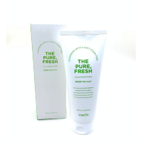 Med B The Pure Fresh Cleansing Foam Green Tea Clay - Освежающая очищающая пенка c Зеленым Чаем 180мл.