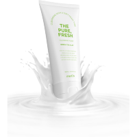 Med B The Pure Fresh Cleansing Foam Green Tea Clay - Освежающая очищающая пенка c Зеленым Чаем 180мл.