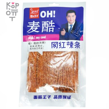 Снэк Yu Jin Foods OH! My Cool Депутаты на выборах - Пряный пшеничный снек - Ох, Мой крутой!, 172гр. — Корейские товары для всей семьи(КорОпт)