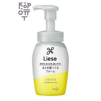 KAO Liese Matome Hair Foam - Пенка для укладки волос и создания хвостов и пучков