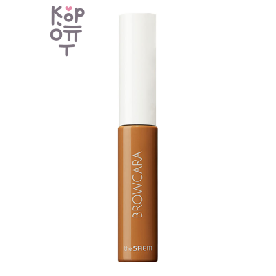 The Saem Saemmul Browcara 04 Ash Brown - Тушь для бровей, коричневый, 4 мл