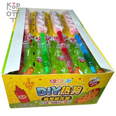 Маршмеллоу Cotton Candy Сэндвич с фруктовым Джемом &mdash; Корейские товары для всей семьи(КорОпт)