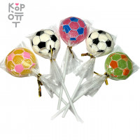 Карамель леденцовая MangGuo Lollipop Спелый персик с взрывным вкусом спелых фруктов