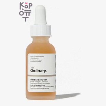 The Ordinary Lactic Acid - 10%+ HA - Сыворотка-пилинг с молочной кислотой, 30 мл