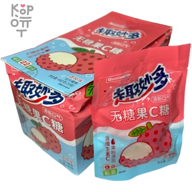 Холодок Qumiaoduo Fruity C Candy - Волнительный вкус фруктов с Витамином С и вкусом Личи &mdash; Корейские товары для всей семьи(КорОпт)