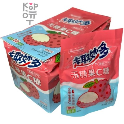 Холодок Qumiaoduo Fruity C Candy - Волнительный вкус фруктов с Витамином С и вкусом Личи