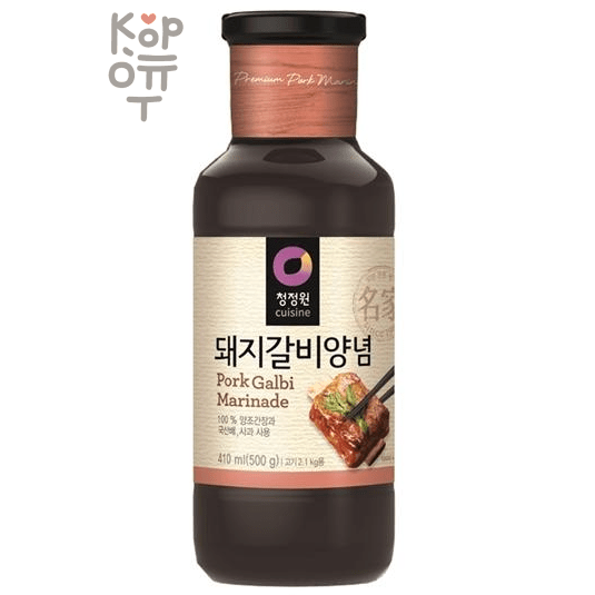 Daesang Pork Kalbi Marinade Маринад для свиных ребрышек 500гр., 15 бутылок в коробке