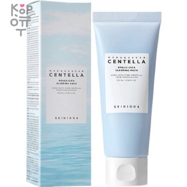 Skin1004 Madagascar Centella Hyalu-Cica Sleeping Pack - Увлажняющая ночная маска для лица — Корейские товары для всей семьи(КорОпт)
